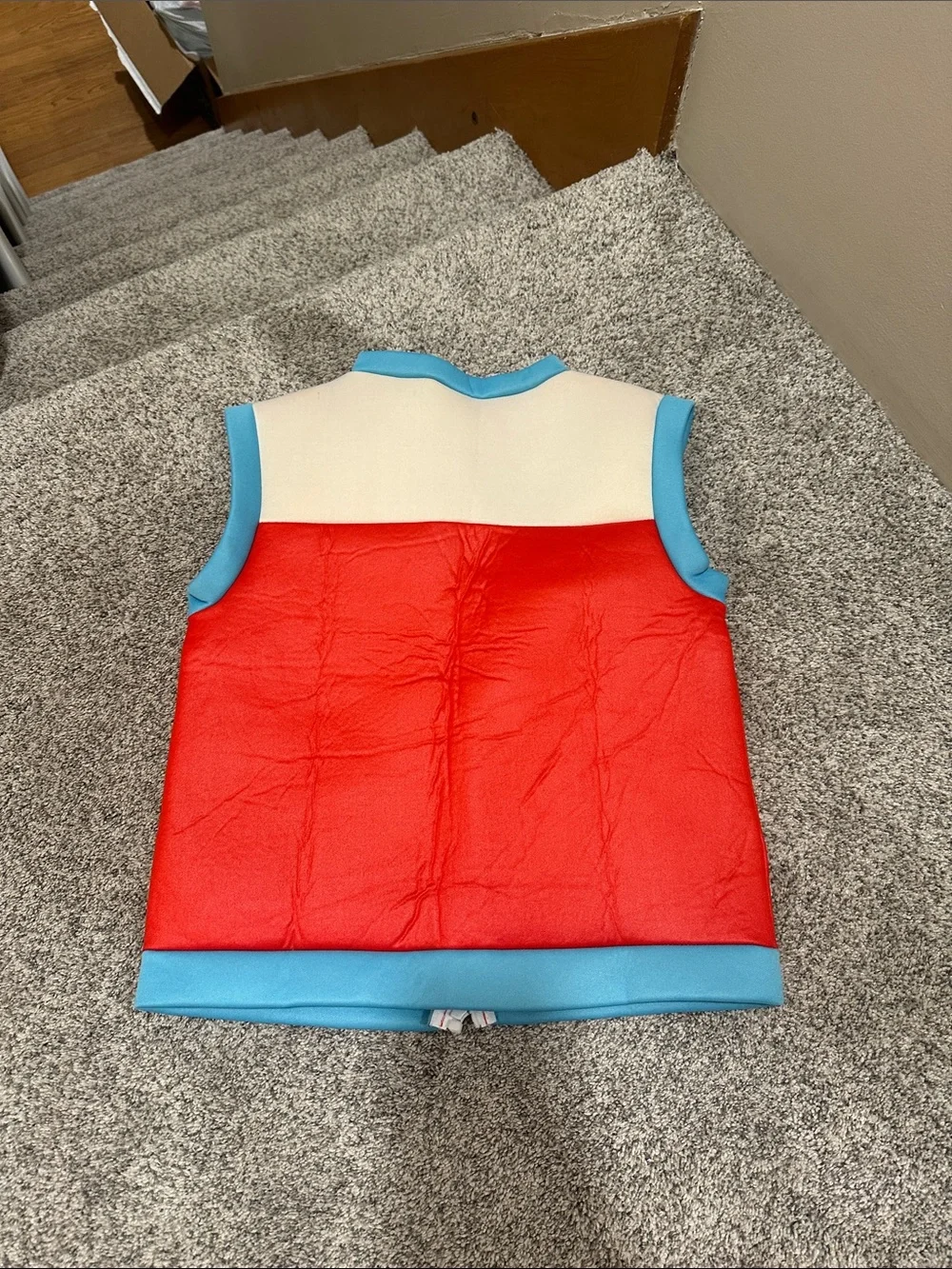 Paw Patrol Red & Blue Kids Vest Costume - Official Character Style